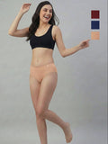 Women Seamless Mid-Rise Soft &Breathable Briefs(Pack Of 3)