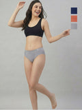 Women Seamless Mid-Rise Soft &Breathable Briefs(Pack Of 3)