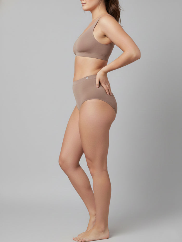 Women's Seamless Hipster Soft & Breathable Briefs (Pack of 2)