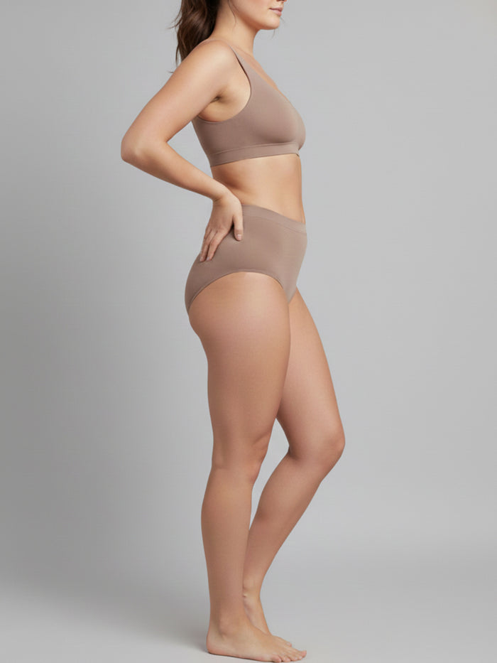 Women's Seamless Hipster Soft & Breathable Briefs (Pack of 2)