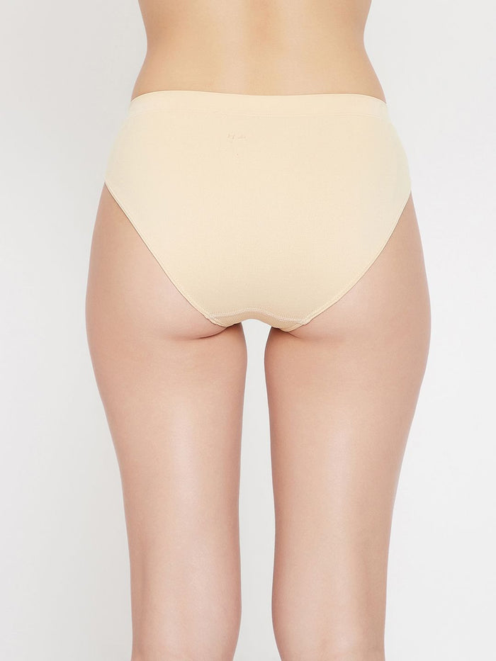 Women's Seamless Mid Waist Briefs Multicolor