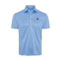Xavier Semi-Spread Collar Polo French Blue