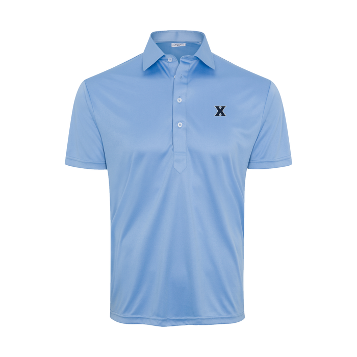 Xavier Semi-Spread Collar Polo French Blue