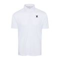 Xavier Semi-Spread Collar Polo White
